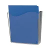 Officemate® OIC® Unbreakable Vertical Wall File, 10"H x 10"W x 3"D, Clear