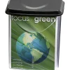 Officemate® Outdoor Literature Holder, 12 7/8"H x 10 1/2"W x 4 1/4"D, Clear/Black
