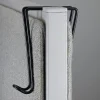 Officemate® Wire Cubicle Hook, 1 Sided, Black