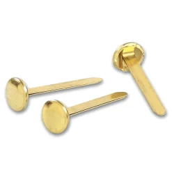 OfficeMax® Brand Safety Prong Fasteners, 8 1/2", 3 1/2" Capacity, Pack Of 50