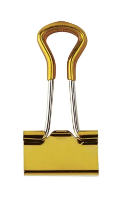 OfficeMax Grip Binder Clips, Small, Assorted Colors, Pack Of 24