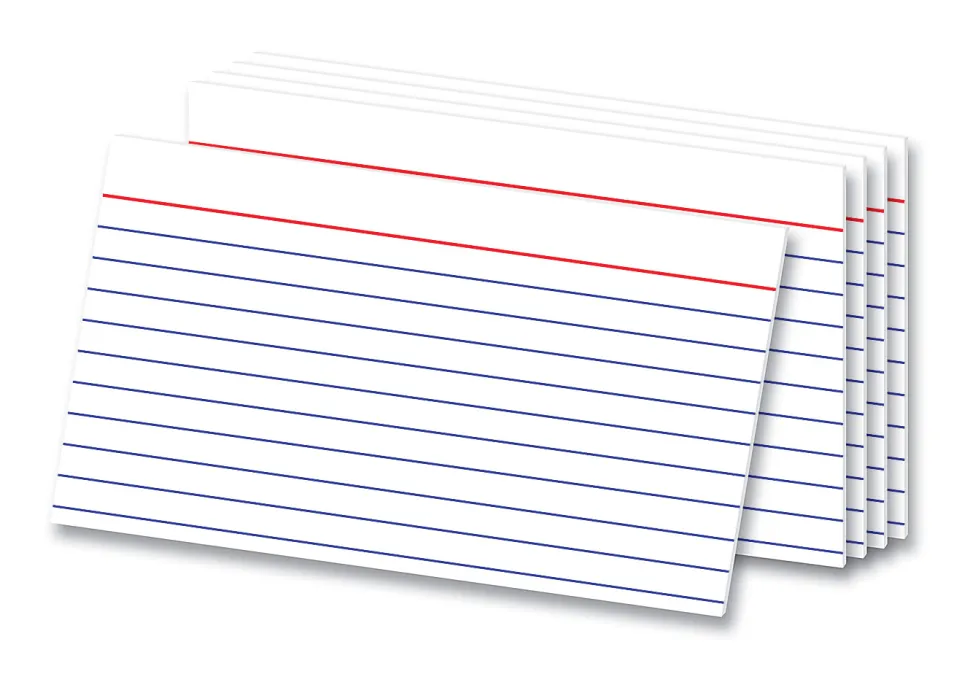 OfficeMax Heavyweight Index Cards, 3" x 5", Pack Of 100