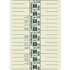 OfficeMax Single-Name Weekly Time Cards, Pack Of 200