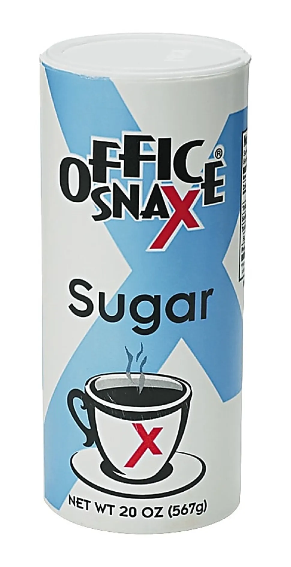 Office Snax® Sugar Canister, 20 Oz.