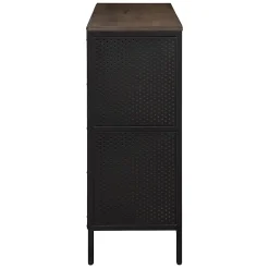 Office Star Ace 34”H 8-Cube Storage Bookcase, Ozark Ash