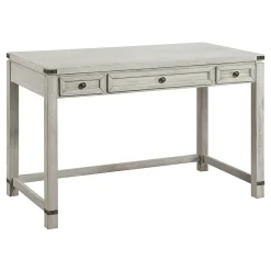Office Star⢠Baton Rouge 48"W Home Office Computer Desk, Champagne Oak