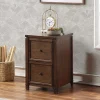Office Star™ Baton Rouge 19"W x 20-3/8"D Lateral 2-Drawer File Cabinet, Brushed Walnut