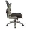 Office Star™ Big And Tall Mesh Mid-Back Managers Chair, Black