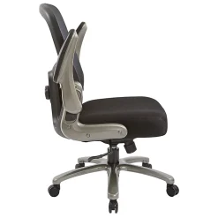 Office Star⢠Big And Tall Mesh Mid-Back Managers Chair, Black