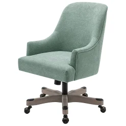 Office Star Bradwell Fabric High-Back Office Chair, Mint
