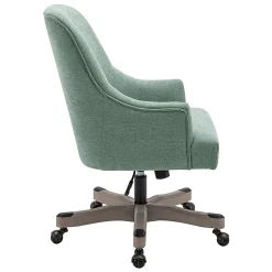 Office Star Bradwell Fabric High-Back Office Chair, Mint