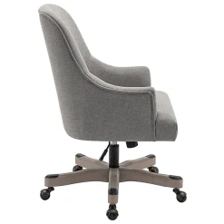 Office Star Bradwell Fabric High-Back Office Chair, Fog