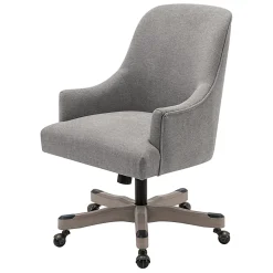 Office Star Bradwell Fabric High-Back Office Chair, Fog