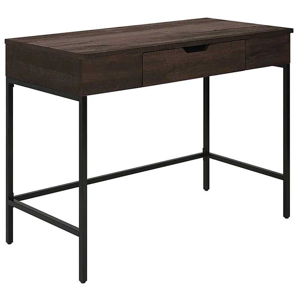 Office Star™ Contempo 40"W Worksmart Sit-To-Stand Desk, Ozark Ash