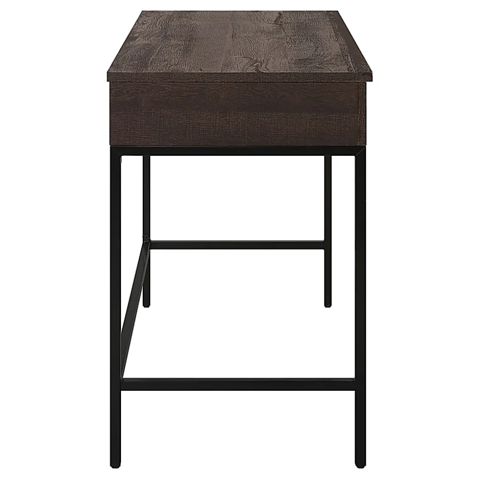 Office Star™ Contempo 40"W Worksmart Sit-To-Stand Desk, Ozark Ash