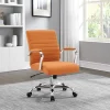 Office Star Ergonomic Fabric Mid-Back Office Task Chair, Nutmeg