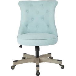 Office Star™ Hannah Tufted Office Chair, Mint/Gray