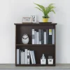 Office Star™ Jefferson 31"H 2-Shelf Bookcase With Lockdowel™ Fastening System, Espresso