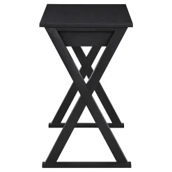Office Star Marna 40"W Writing Desk With Drawer, Black