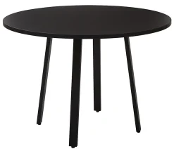 Office Star™ Prado Round Conference Table, 29-1/2”H x 42”W x 42”D, Black