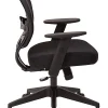 Office Star™ Professional Air Grid® Mid-Back Mesh Chair, Black
