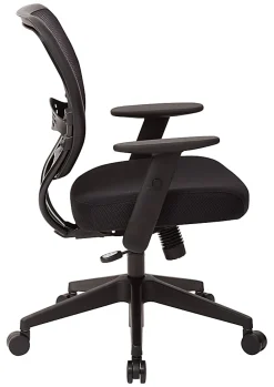 Office Star™ Professional Air Grid® Mid-Back Mesh Chair, Black
