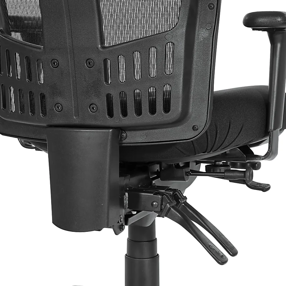 Office Star™ ProGrid Fabric High-Back Adjustable Chair, Black