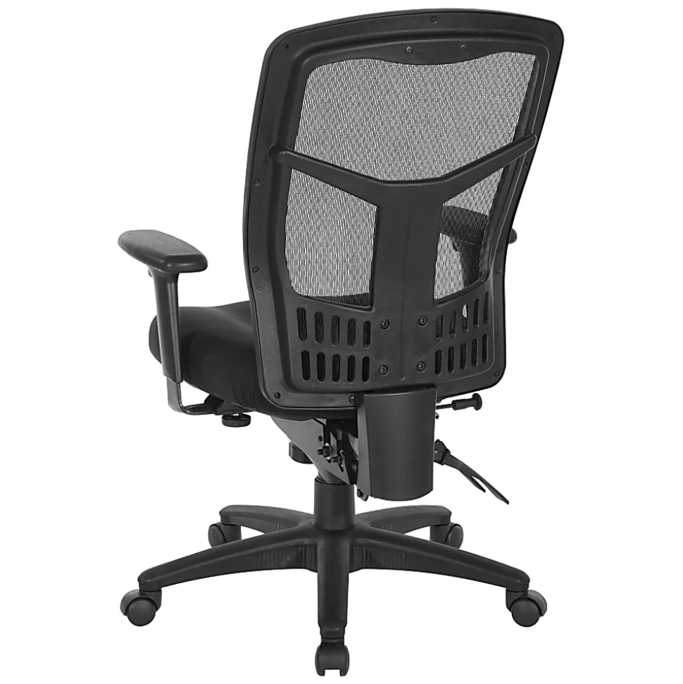 Office Star™ ProGrid Fabric High-Back Adjustable Chair, Black