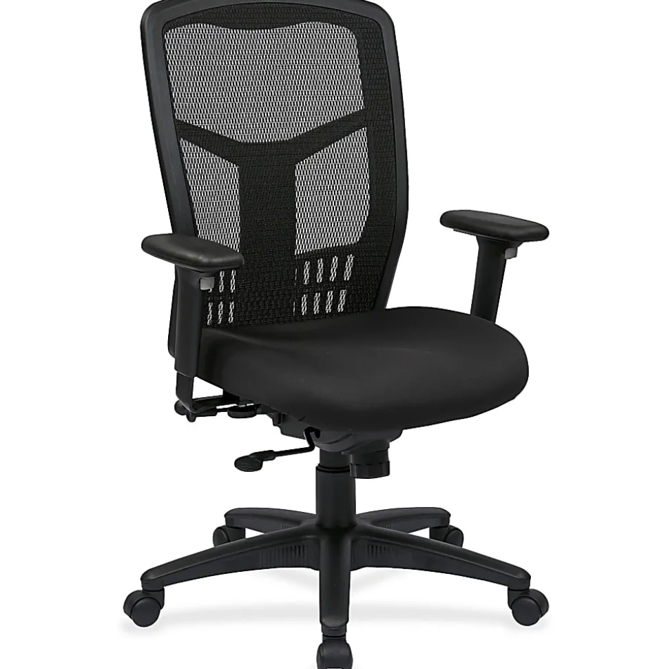 Office Star™ ProGrid Mesh High-Back Managers Chair, Coal