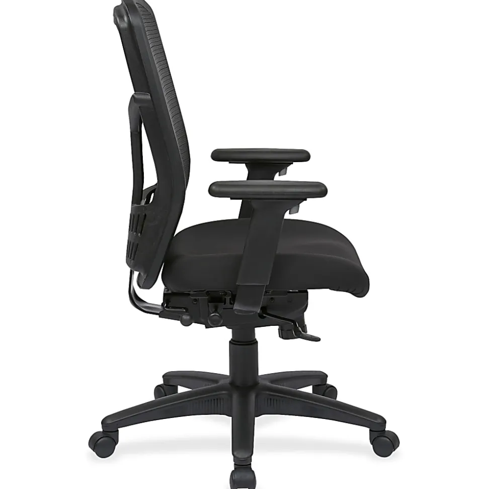 Office Star™ ProGrid Mesh High-Back Managers Chair, Coal