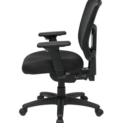 Office Star™ ProGrid Mid-Back Managers Chair, Coal