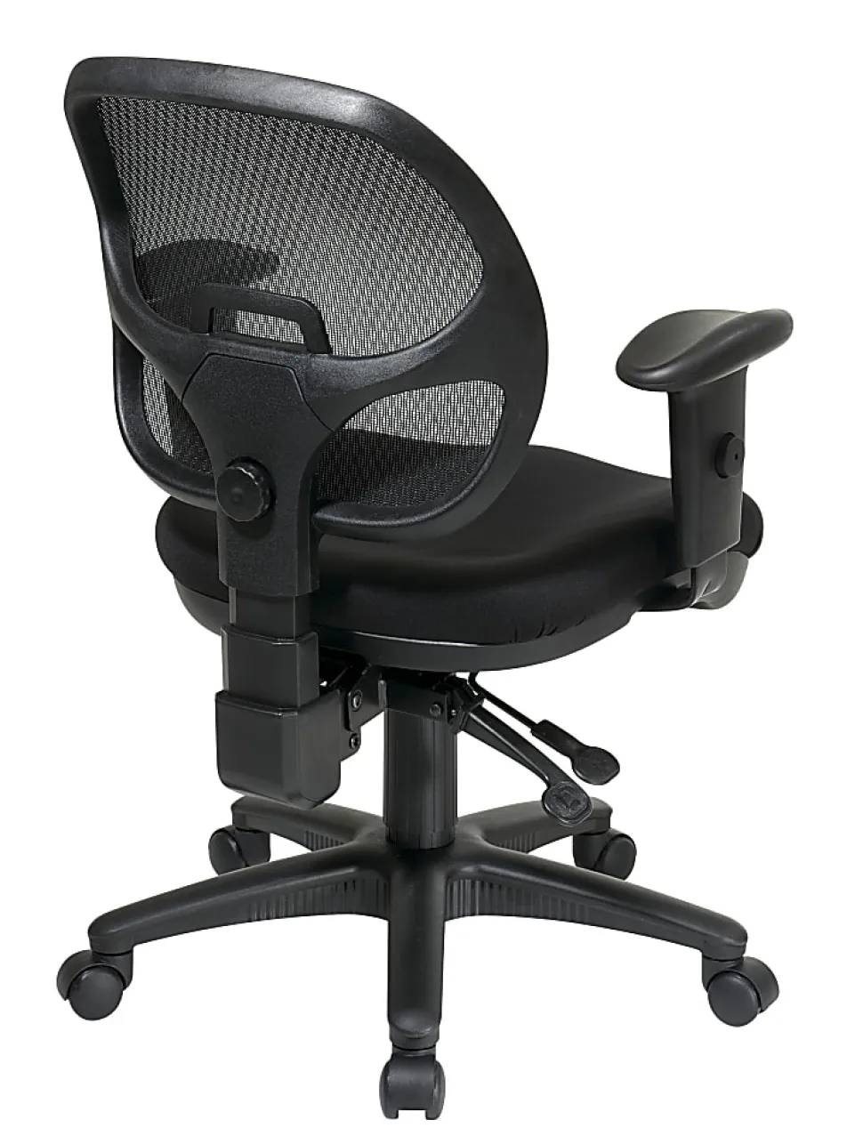 Office Star™ Pro-LineII Mid-Back Ergonomic Task Chair, Black