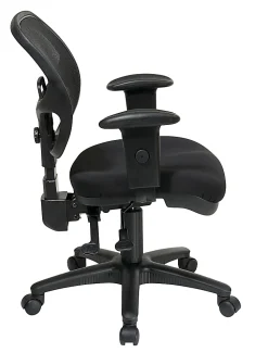 Office Star™ Pro-LineII Mid-Back Ergonomic Task Chair, Black