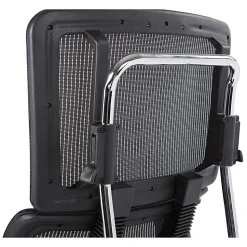 Office Star Pro Line II Pro X996 Vertical Mesh High Back Chair, Black/Coal Black FreeFlex /Polished Aluminum