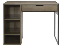 Office Starâ„¢ Ravel 40"W Computer Desk, Gray Oak