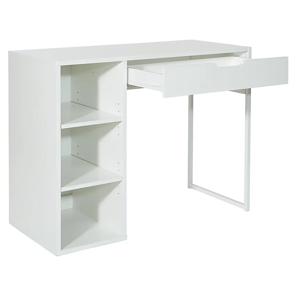 Office Star™ Ravel 40"W Computer Desk, White