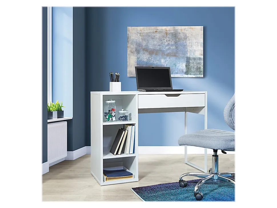 Office Star™ Ravel 40"W Computer Desk, White
