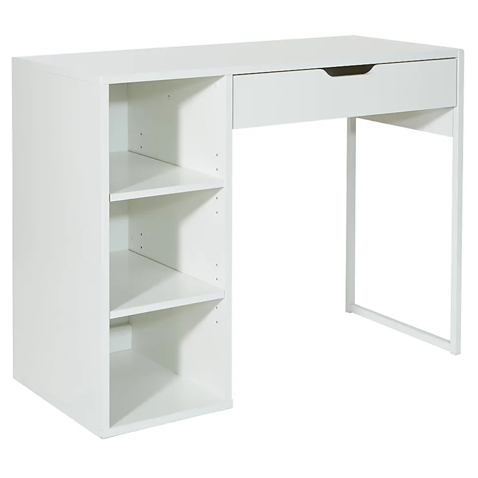 Office Star™ Ravel 40"W Computer Desk, White