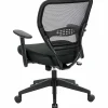 Office Star™ Space Seating 55 Series Antimicrobial Task Chair, Black