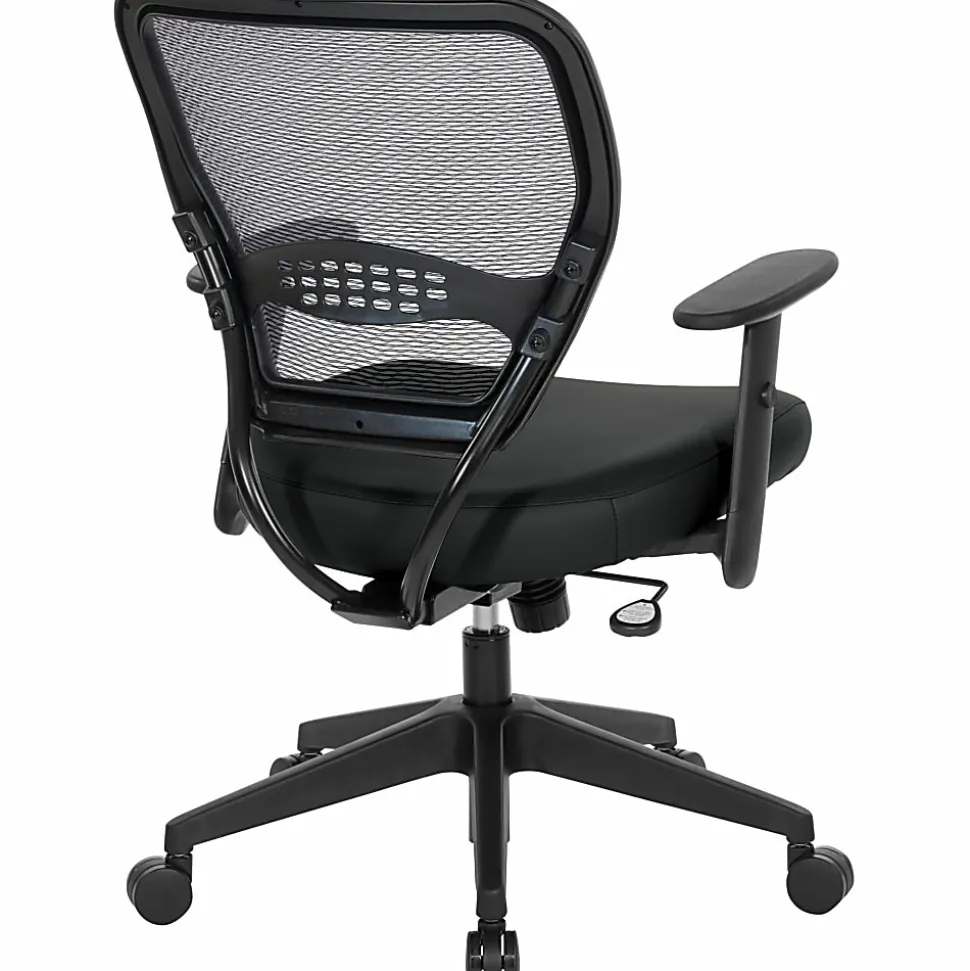 Office Star™ Space Seating 55 Series Antimicrobial Task Chair, Black