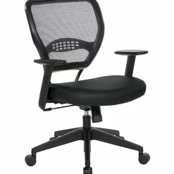 Office Star™ Space Seating 55 Series Antimicrobial Task Chair, Black