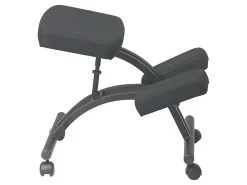 Office Star™ Work Smart Ergonomic Knee Chair, Black
