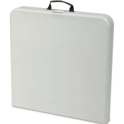 Office Star™ Work Smart Height-Adjustable Fold-In-Half Resin Multi-Purpose Table, 35-1/2