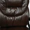 Office Star™ Work Smart™ High-Back Chair, FL660 Series, Chocolate/Black