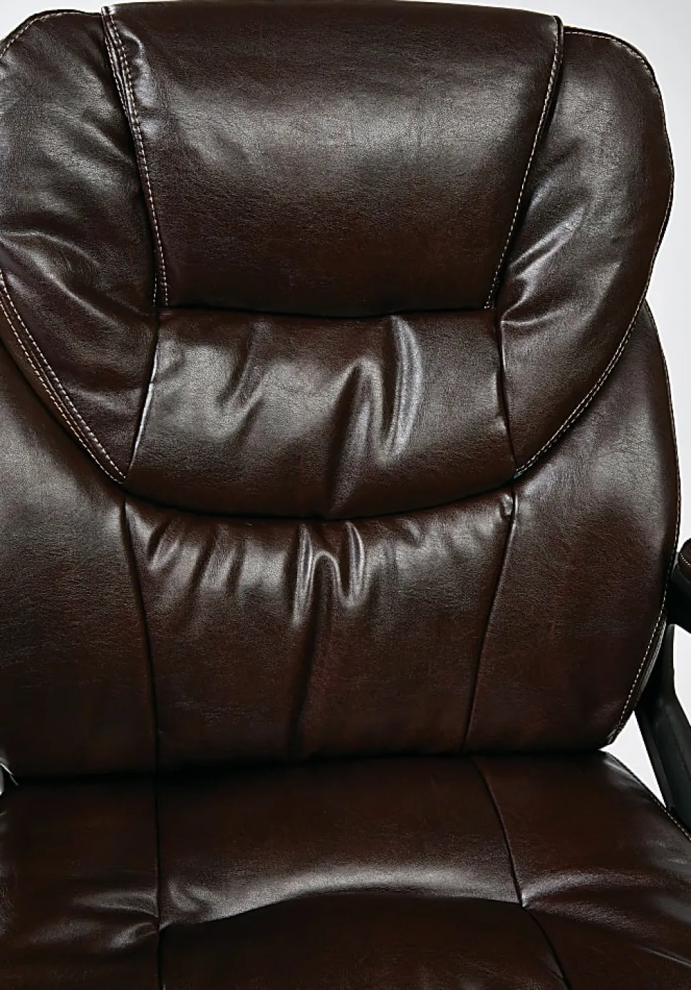 Office Star™ Work Smart™ High-Back Chair, FL660 Series, Chocolate/Black