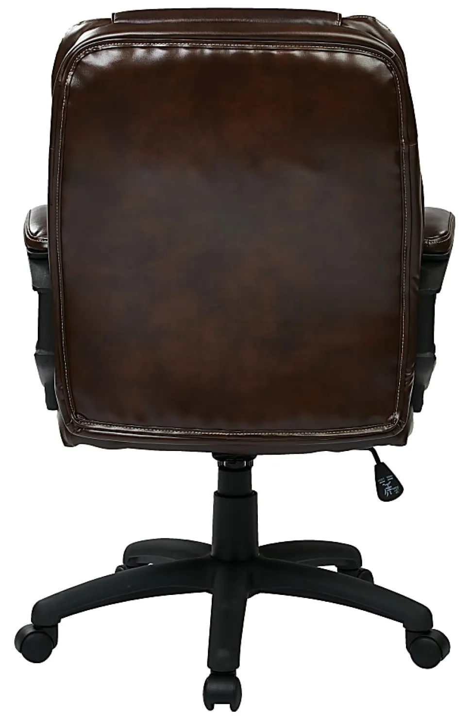 Office Star™ Work Smart™ High-Back Chair, FL660 Series, Chocolate/Black