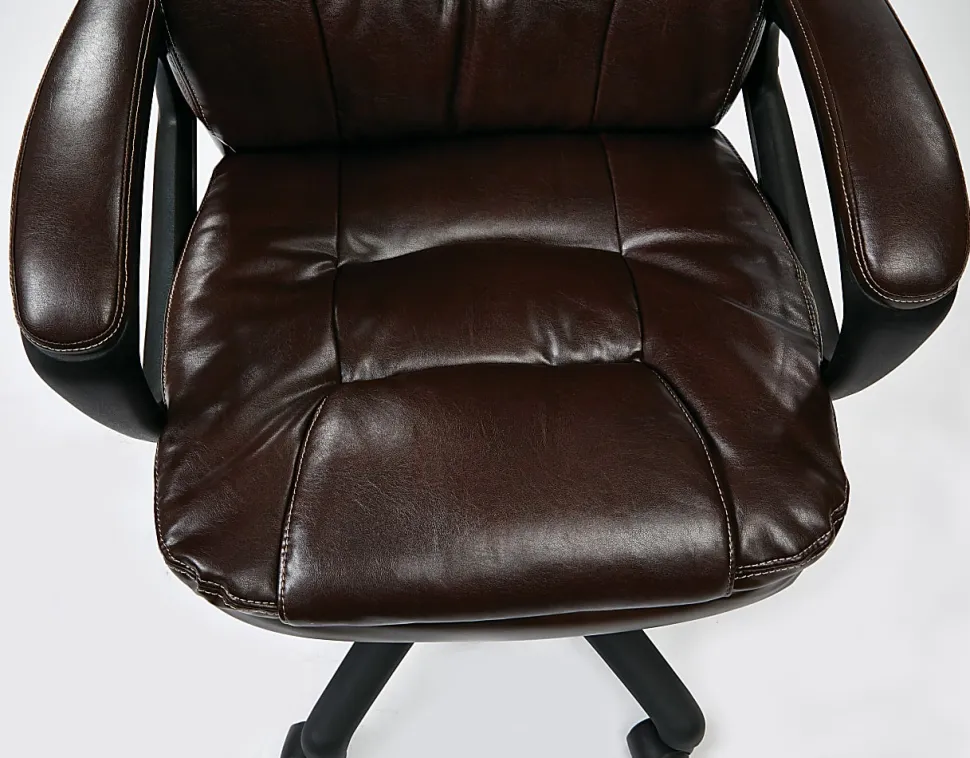 Office Star™ Work Smart™ High-Back Chair, FL660 Series, Chocolate/Black