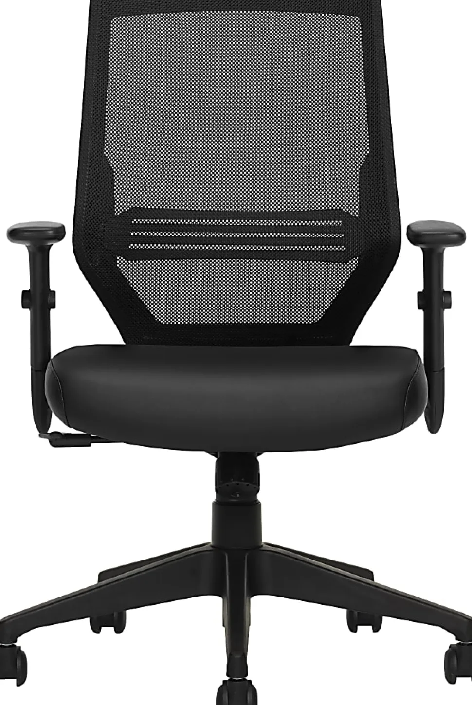 Offices To Go Mesh Mid-Back Office Chair, Black