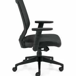 Offices To Go Mesh Mid-Back Office Chair, Black