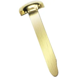OIC® Brass-Plated Paper Fastener, No. 4, 1